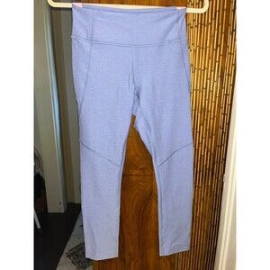 OUTDOOR VOICES Periwinkle 3/4 warm up leggings